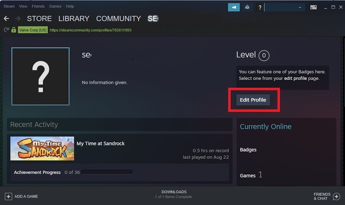 How To Find Your Steam Id And Customize It Custom Edit