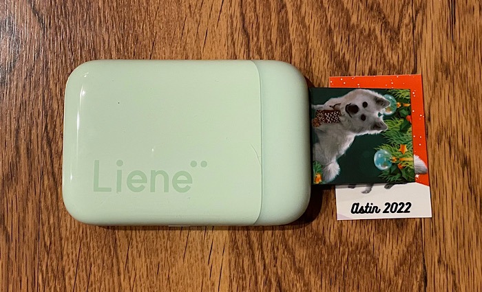 Liene Pearl K100 Mini Photo Printer Green Astin