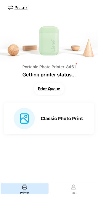 Liene Pearl K100 Mini Photo Printer Home