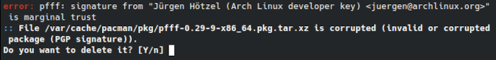 Linuxpackages Pgp