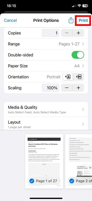Print From Iphone Ipad Enter