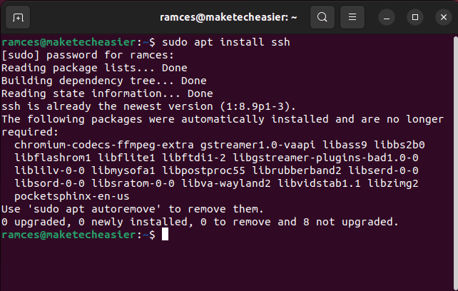 Scp Transfer Linux 01 Installing Ssh