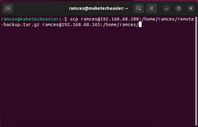 Scp Transfer Linux 16 Remote To Remote Copy