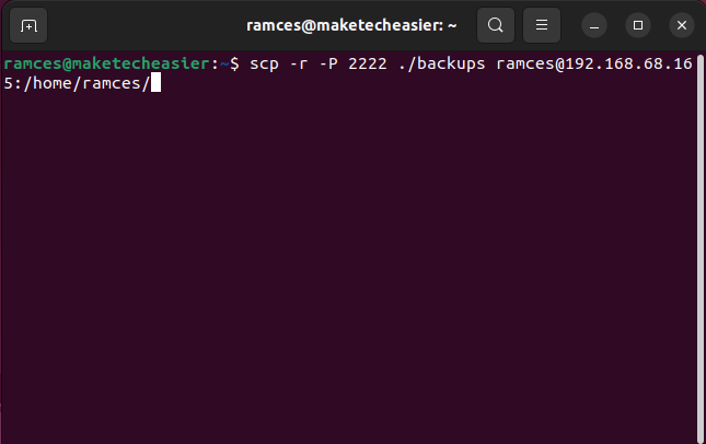 Scp Transfer Linux 18 Using Custom Port