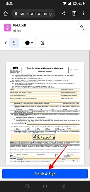Sign Pdf Android Small Pdf Sign Final