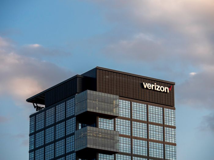 Verizon Building Stock Photo