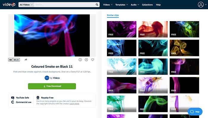 Videvo Clips Details2