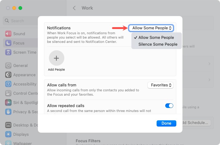 Allowed Some People for a Focus on Mac