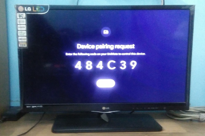 Android Phone Tv Remote Control Lg Remote Device Pairing Request