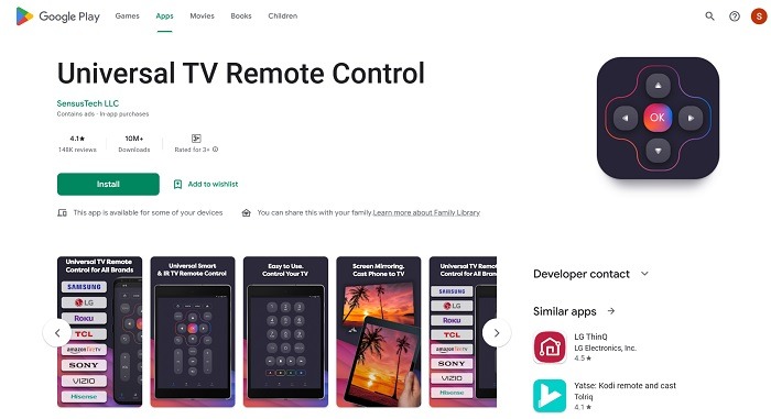 Android Phone Tv Remote Control Universal Tv Remote Control Page