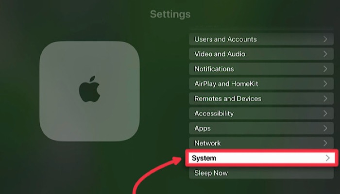 Appletv Menu System 2