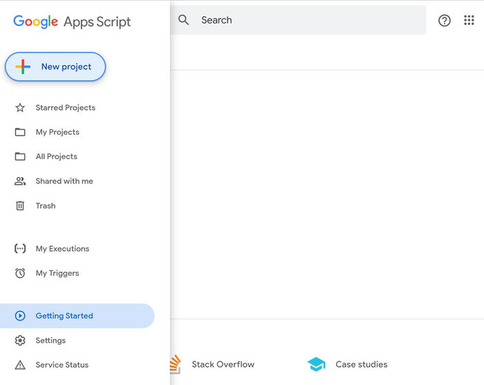 Automate Gmail New Project