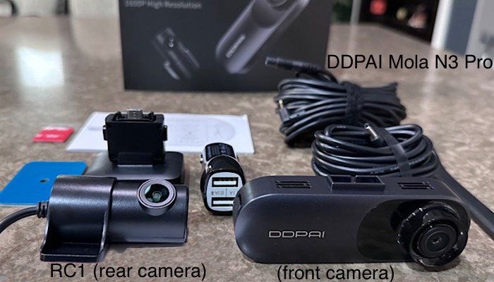 Ddpai Rear Front Camera