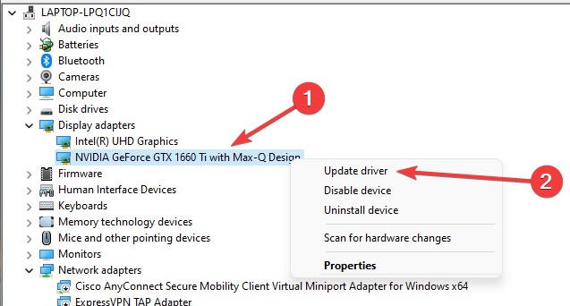 Dxgi Error Update Option For Hardware In Device Manager
