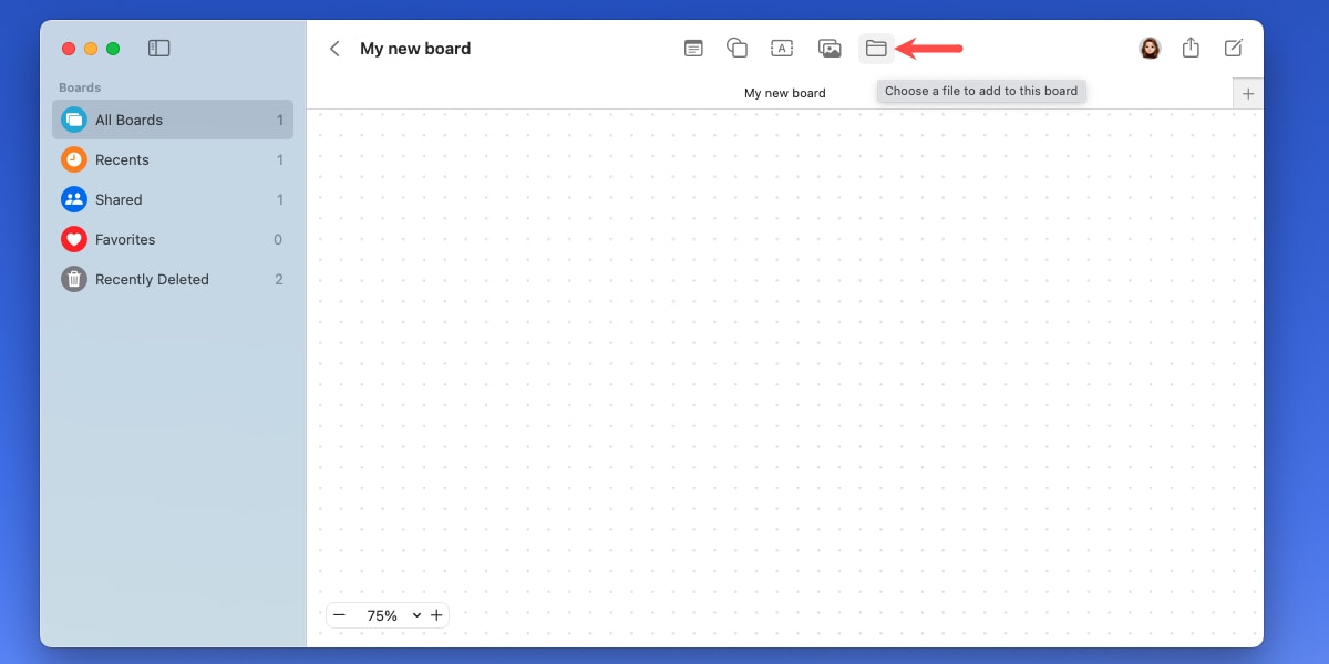 Choose a File icon on Mac