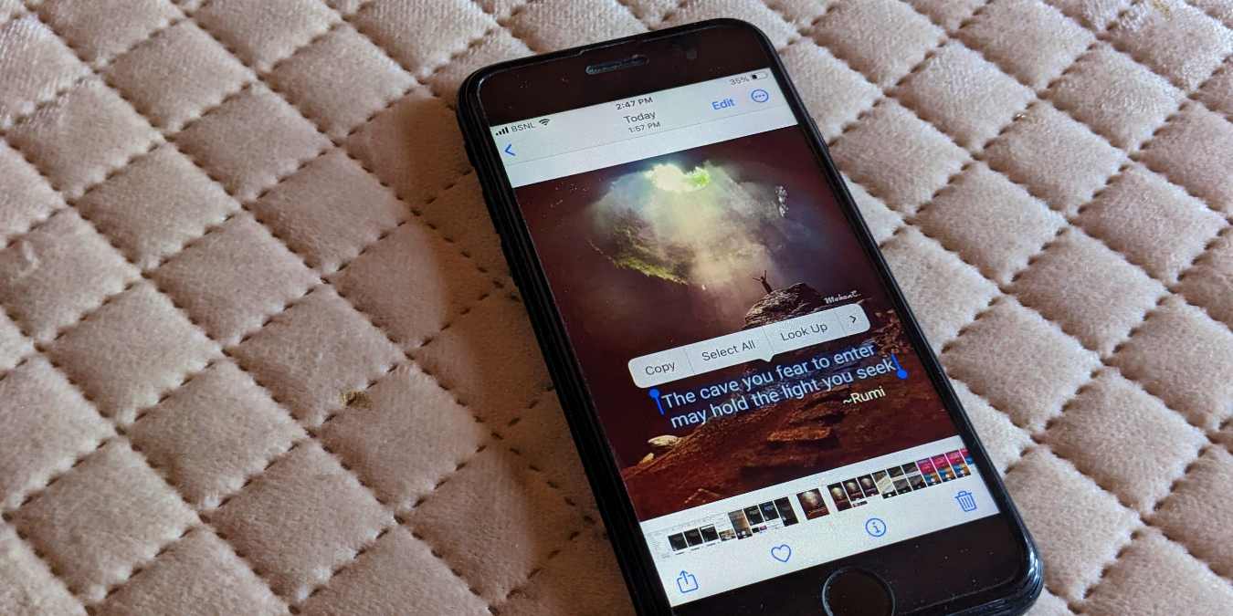 5 Ways to Extract and Copy Text From an Image on iPhone