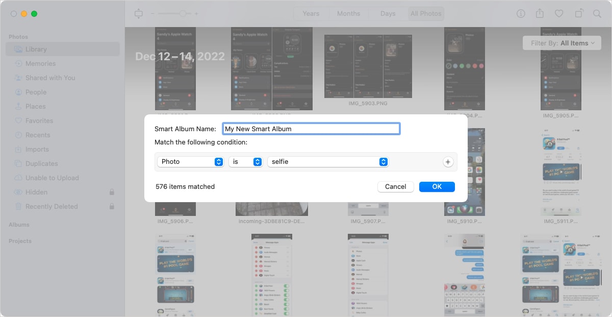 New Smart Album condition