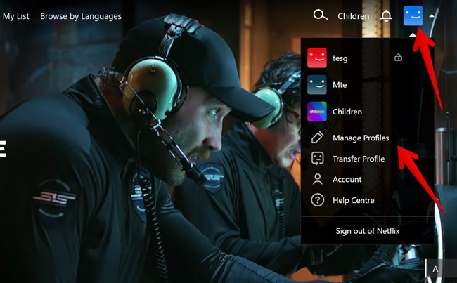 Netflix Pc Manage Profile