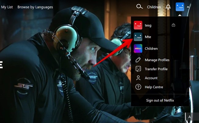 Netflix Pc Switch Profile From Profile
