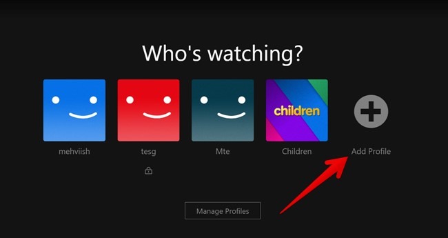Netflix Pc Add Profile