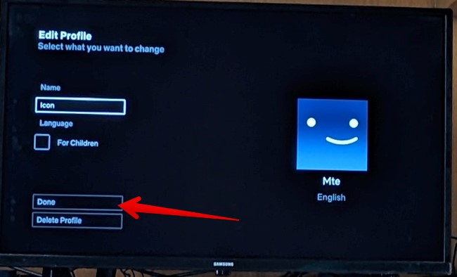 Netflix Tv Profile Save