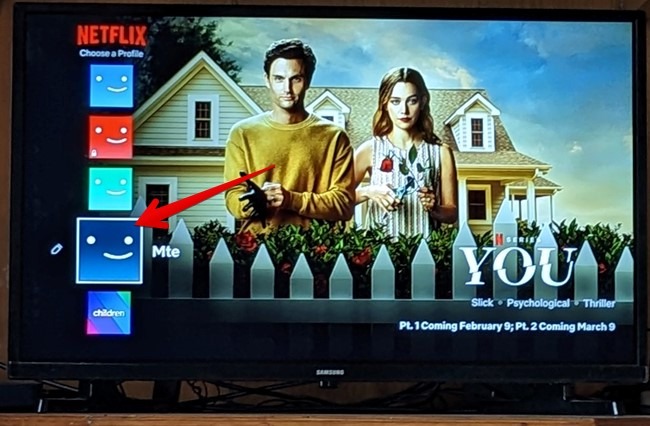 Netflix Tv Switch Profile Main Screen