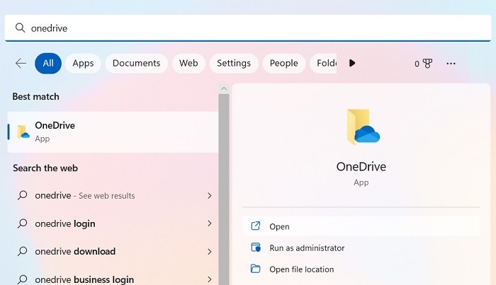 Not Enough Disk Space Windows Onedrive App Open