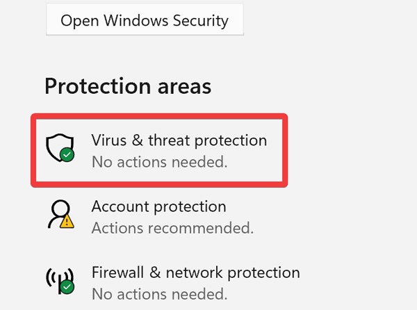 Rename Folder Opening Virus And Threat Protection (2)
