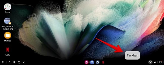 Samsung Dex Taskbar Settings