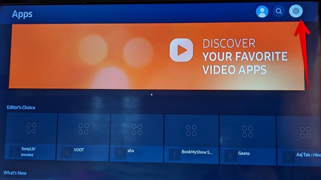 Samsung Tv Apps Setting