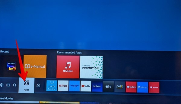 Samsung Tv Apps Screen