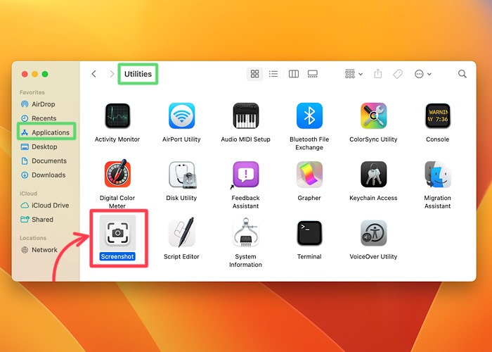 Screenshots Applications Utilities 1