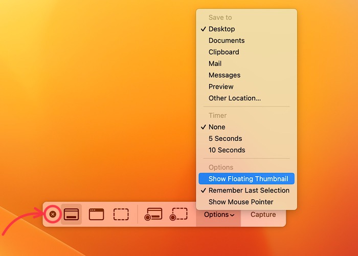 Screenshots Utilities Close