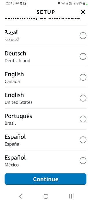 Add your favorite language to Alexa app for communication. 