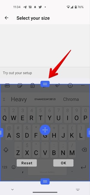Swiftkey Settings Layout Resize