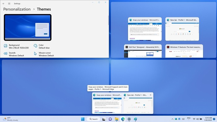 Why Upgrade Windows11 Snap Groups