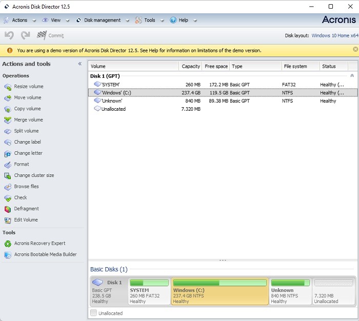 Best Free Disk Partition Management Tools Acronis