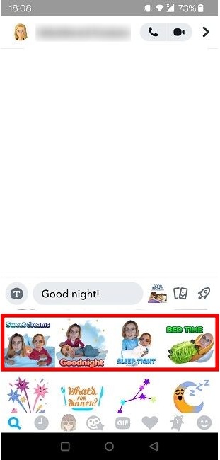 Cameos Selfie Snapchat Browse Custom Text
