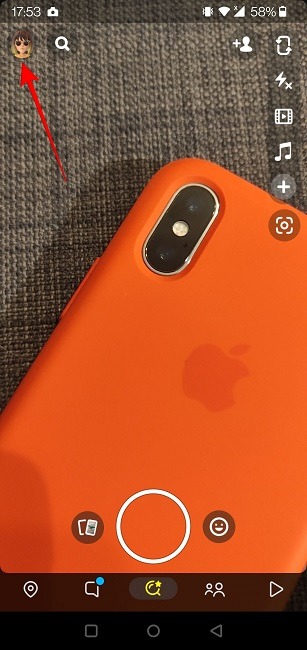 Cameos Selfie Snapchat Camera Screen