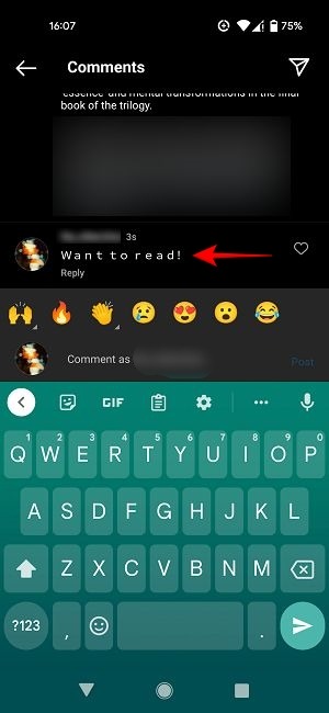 Change Fonts Instagram Custom Comment