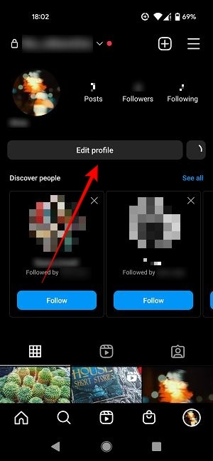 Change Fonts Instagram Edit Profile