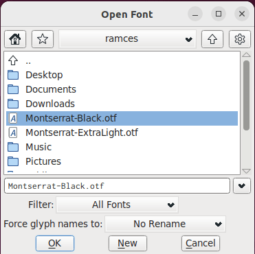 Convert Fonts Ubuntu 05 Open Otf File