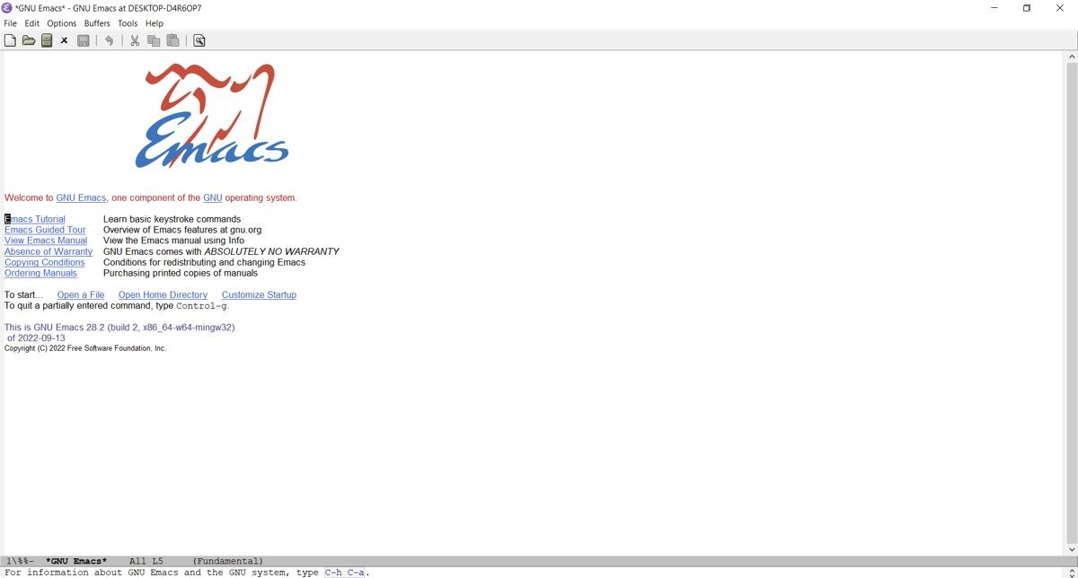 emacs-editor Emacs in-editor view.