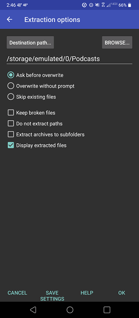 How To Compress And Extract Files On Android Rar Extract
