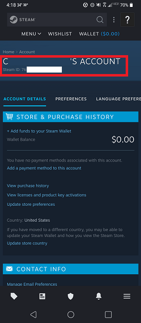 How To Find Your Steam Id Mobile Profile Id