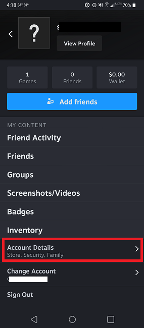 How To Find Your Steam Id Mobile Profile Account