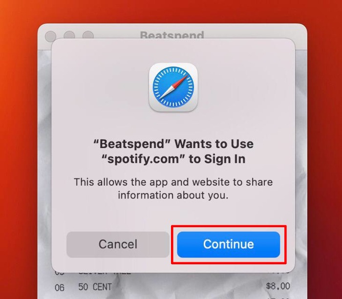 How To Make Beatspend Spotify Receipt Macbook Continue Login