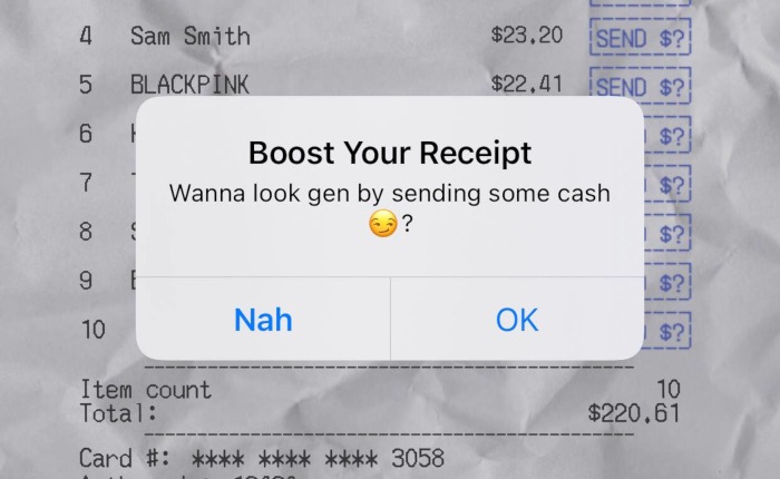 How To Make Beatspend Spotify Receipt Phone Nah Or Ok