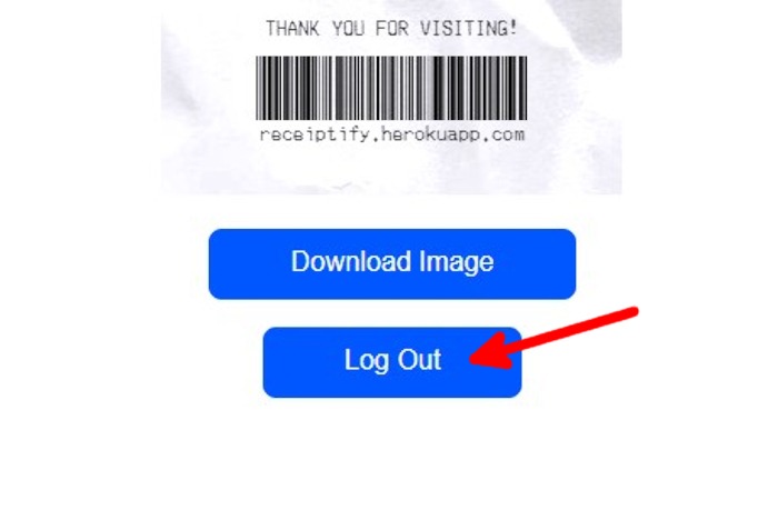 How To Make Receiptify Spotify Receipt Desktop Logout