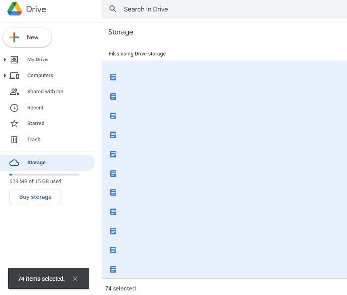 How To See The Number Of Files In A Google File Folder Drag All Files Total